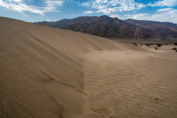 MESQUITE FLATS DUNES AND MOUNTAINS DEATH VALLEY NP 4