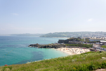 Fototapeta na wymiar View of the coast of the sea
