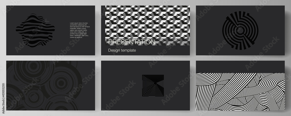 Poster the minimalistic abstract vector illustration layout of the presentation slides design business temp