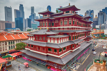 Fototapeta premium singapore chinatown
