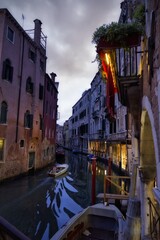 Fototapeta na wymiar city canals of venice city, italy