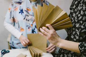 Master class on creating a three-dimensional star or snowflake from paper. DIY personalized xmas decoration.