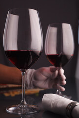 wine glass