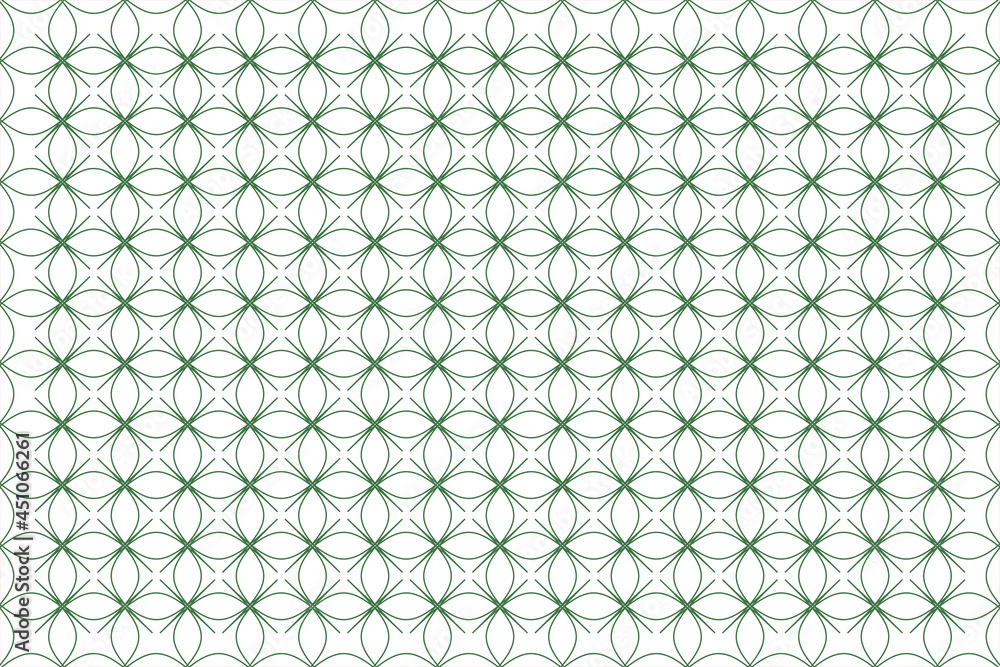 Poster seamless geometric ornamental vector pattern flat pattern decorative elements