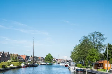 Foto op Canvas Lemmer, Friesland Province, The Netherlands © Holland-PhotostockNL