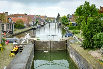Foto auf Leinwand Hindeloopen, Friesland province, The Netherlands © Holland-PhotostockNL