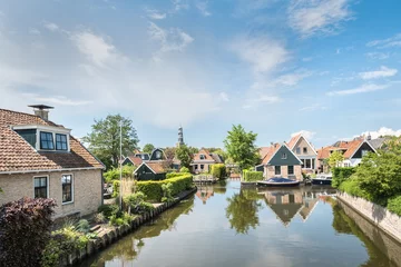Foto auf Acrylglas Hindeloopen, Friesland province, The Netherlands © Holland-PhotostockNL