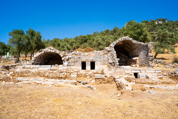 Euromos ancient city in Aydin province, Turkey