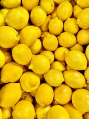 lemons in a market