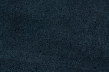 Cobalt blue textured suede leather surface background