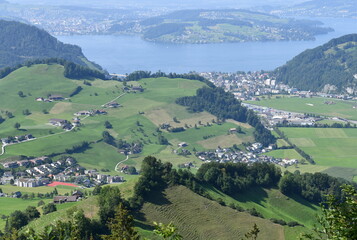 Naklejka premium suisse centrale