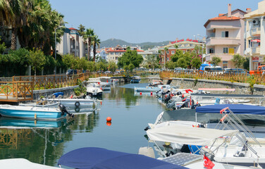 Yacht Marina Netsel. Marmaris. Turkey. Yalanji Boaz. Setur Marinas. Marmaris embankment
