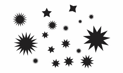 Set Of Star Vectors.