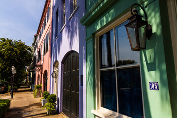Fototapeta na wymiar Streets of Charleston