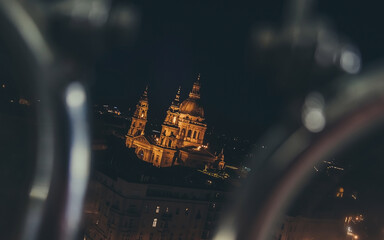 Famous St.Stephen's Basilica in Hungary - 451083053