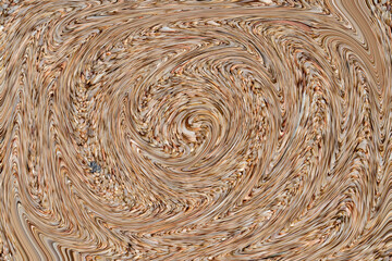 abstract chaotic swirl or twisted texture