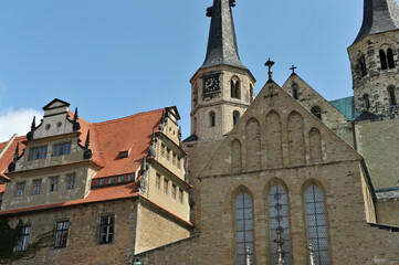 Fototapeta na wymiar Merseburger Dom St. Johannes und St. Laurentius