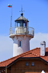 Wyspa i Klasztor Świętej Anastazji na Morzu Czarnym u wybrzeży Bułgarii © Albin Marciniak