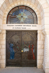 Obraz premium door of the church