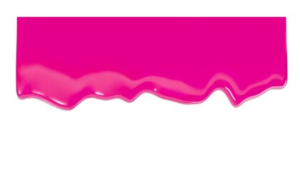 Realistic pink falling drops. Vector illustration. Сan easily be used for different backgrounds. EPS10.	