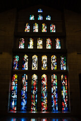 stained glass window