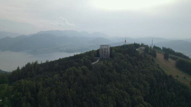 Baumwipfelpfad am Gr&uuml;nberg bei Gmunden