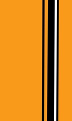 Orange, Black, and White stripped background for logo or branding.