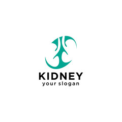 Kidney Care vector illustration design logo template symbol. Kidney Treatment icon