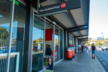 Fototapeta premium ニュージーランドのオークランドの観光名所を観光している風景 Scenery of sightseeing in Auckland, New Zealand.