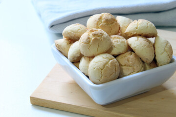 Cassava biscuit. 