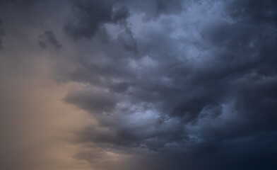 Naklejka na ściany i meble Ominous Storm Clouds-2