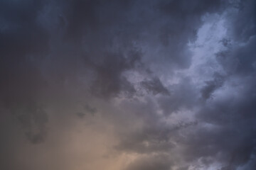 Fototapeta na wymiar Ominous Storm Clouds-5