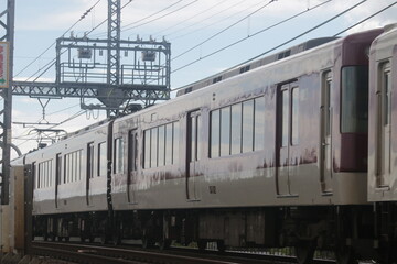 Naklejka premium 近鉄名古屋線の通勤電車