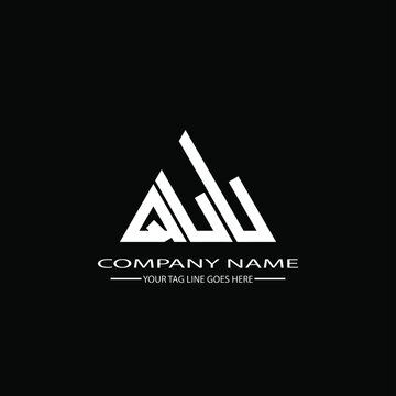 QLL letter logo creative design. QLL unique design
