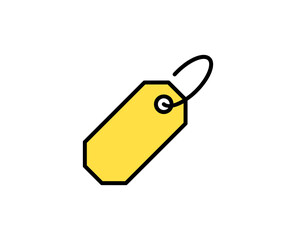 Coupon line icon. Vector symbol in trendy flat style on white background. Commerce sing for design.