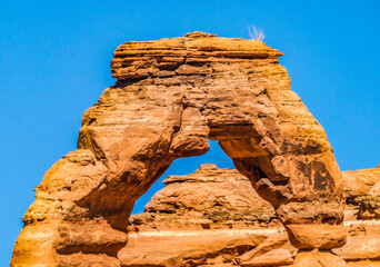 Delicate Arch Rock Canyon Arches National Park Moab Utah