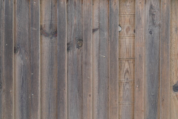 brown ancient wood background in old weathered wooden plank wall