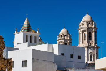 New Cathedral or Catedral de Santa Cruz at Cadiz, Andalusia, Spain