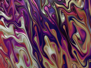 Abstract 3D Art Liquid Paint Background 