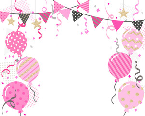 お祝い　イベント　フレーム