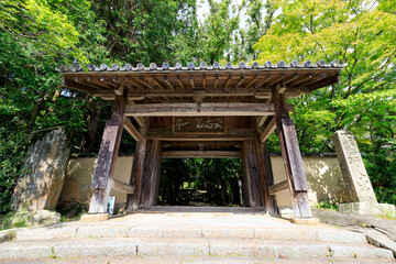 Fototapeta na wymiar 夏の功山寺　山口県下関市　Kozanji temple in summer Yamaguchi-ken Shimonoseki city