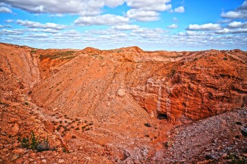 オーストラリア　CooberPedyの火星のような風景