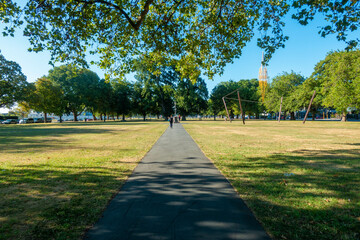 ニュージーランドのクライストチャーチの観光名所を旅行している風景 Scenes from a trip to the sights of Christchurch, New Zealand.