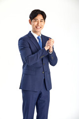 자신감 자득한 20대의 청년 직장인