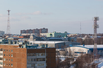 new buildings of the city of izhevsk