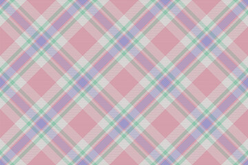 Plaid pattern seamless. Check fabric texture. Stripe square background. Vector textile design.