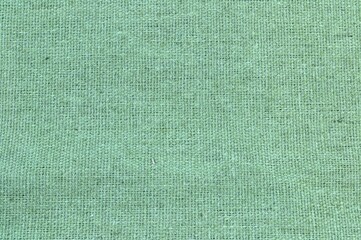 Texture of green woven fabric for bags