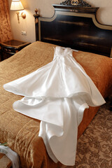 Fototapeta na wymiar luxury hotel room with bed
