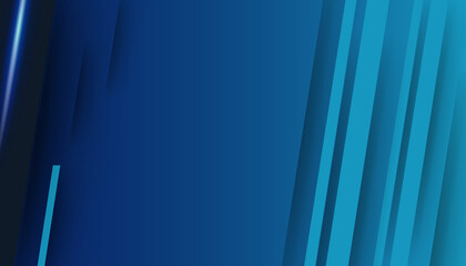 Obraz premium Vector banner design, illustration technology with geometric pattern over dark blue background. Modern hi tech digital technology concept. Abstract internet communication, future science tech design