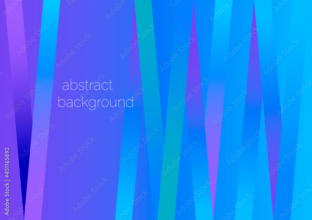 Poster horizontal abstract bright color background with graphic elements and place for text. vector illustr